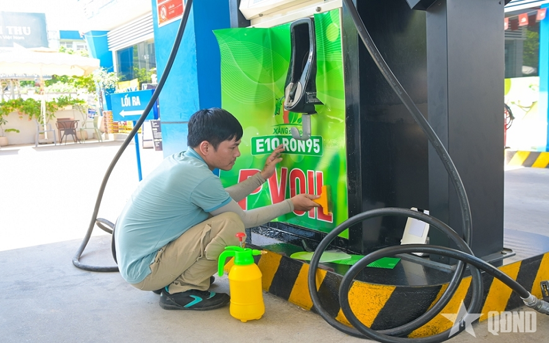 Triển khai đồng bộ kế hoạch kiểm tra, giám sát chất lượng xăng sinh học E10