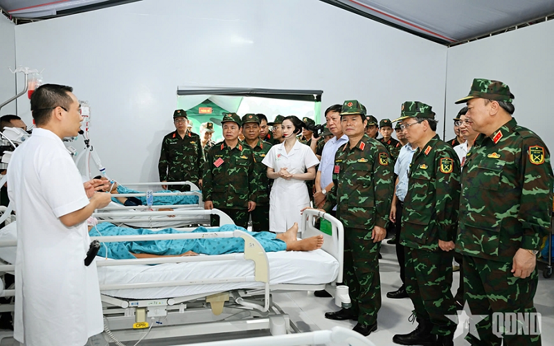 Bộ Quốc phòng tổ chức diễn tập thực binh ứng phó tình huống khẩn cấp về y tế quy mô lớn