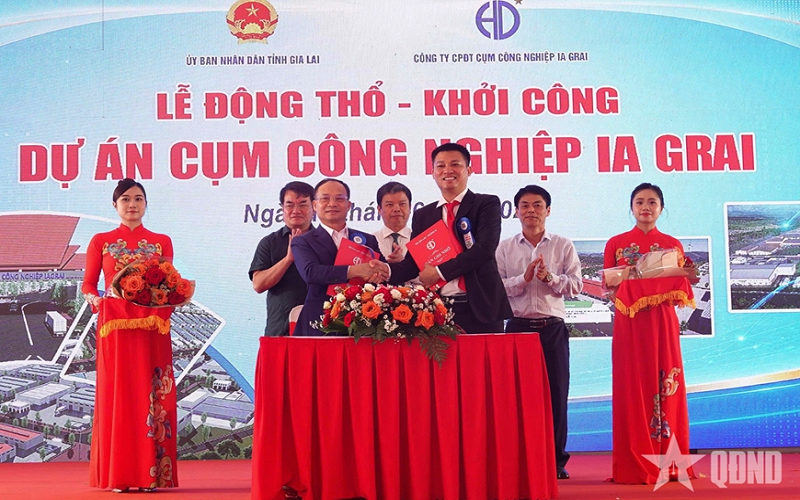 Gia Lai: Dự án Cụm công nghiệp Ia Grai tạo việc làm cho khoảng 5.000 lao động