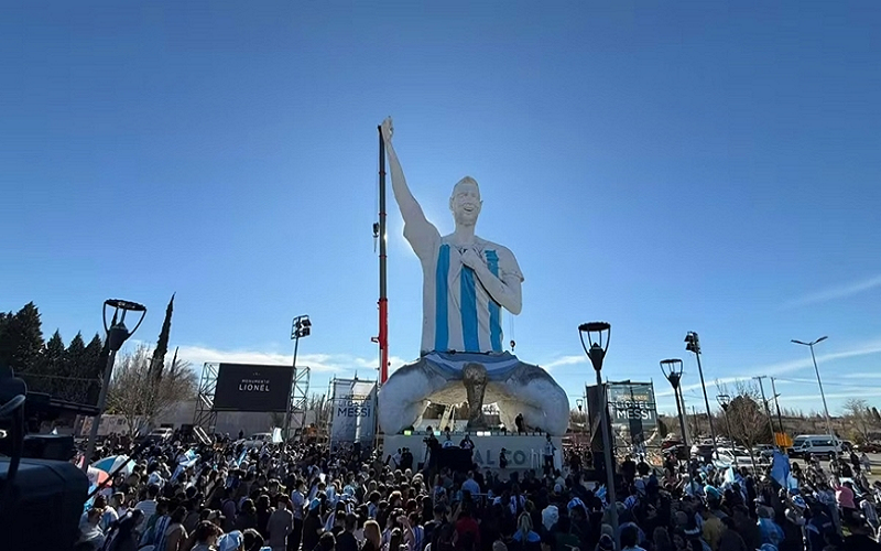 Tin thể thao (22-6): Khánh thành tượng Messi cao nhất thế giới