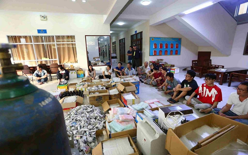 Triệt phá đường dây sản xuất hơn 100.000 dụng cụ phục vụ sử dụng ma túy
