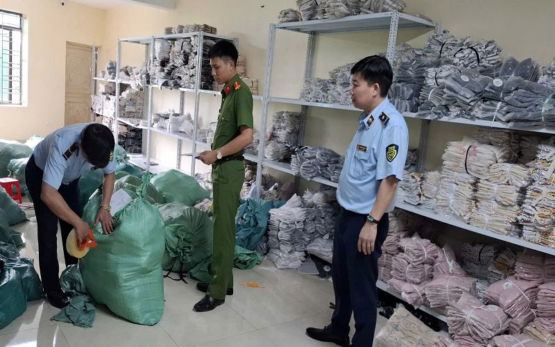 Ninh Bình: Xử phạt vi phạm hành chính trên 12 triệu đồng đối với hộ kinh doanh hàng hóa không rõ nguồn gốc xuất xứ