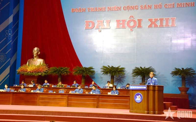 Phiên thứ hai Đại hội Đoàn toàn quốc lần thứ XIII bỏ phiếu bầu Ban Chấp hành Trung ương Đoàn khóa mới