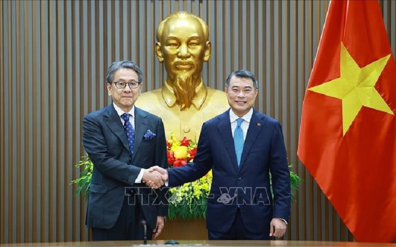 Thủ tướng Lê Minh Hưng tiếp Chủ tịch Ngân hàng hợp tác quốc tế Nhật Bản