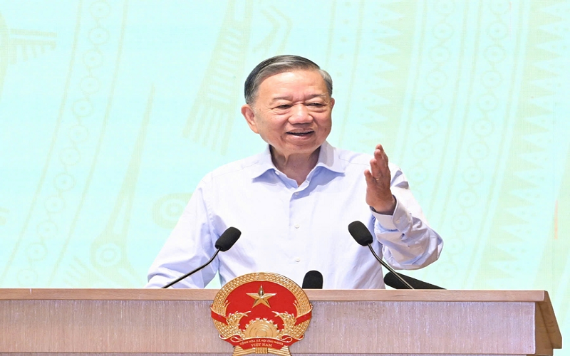 Tổng Bí thư, Chủ tịch nước Tô Lâm: Quyết tâm cao hơn, hành động mạnh mẽ hơn, tổ chức thực hiện quyết liệt hơn, phấn đấu hoàn thành các mục tiêu