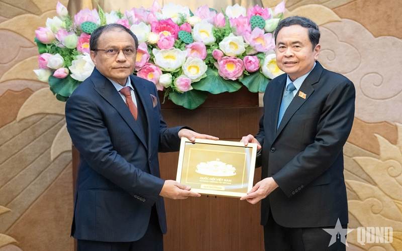 Chủ tịch Quốc hội Trần Thanh Mẫn tiếp Tổng Chưởng lý Malaysia