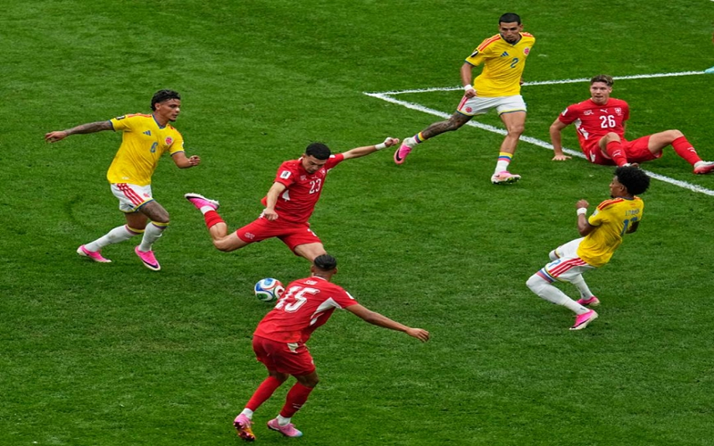 Hạ Colombia sau loạt luân lưu cân não, Thụy Sĩ giành vé vào tứ kết World Cup 2026