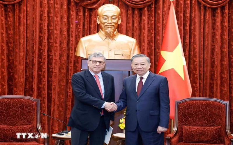Tổng Bí thư, Chủ tịch nước Tô Lâm tiếp Đại sứ các nước chào từ biệt nhân dịp kết thúc nhiệm kỳ công tác