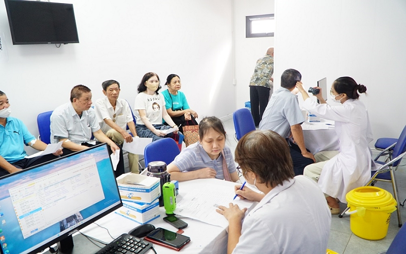 Hà Nội: 100% người dân phường Hồng Hà sẽ được khám sức khỏe, lập hồ sơ điện tử