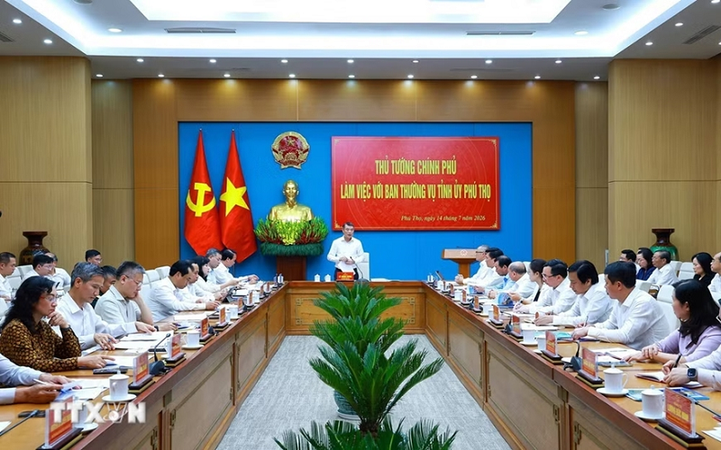 Thủ tướng Lê Minh Hưng: Phấn đấu đưa Phú Thọ trở thành "thủ phủ" công nghiệp của cả nước