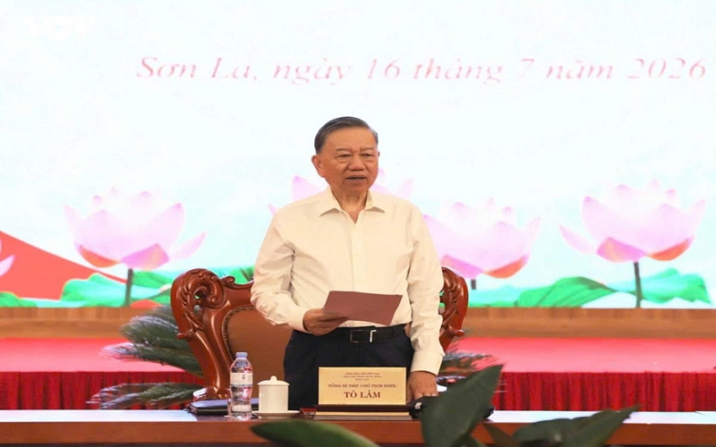 Tổng Bí thư, Chủ tịch nước Tô Lâm: Xây dựng Sơn La thành trung tâm nông nghiệp sinh thái, chế biến nông sản và du lịch đặc sắc