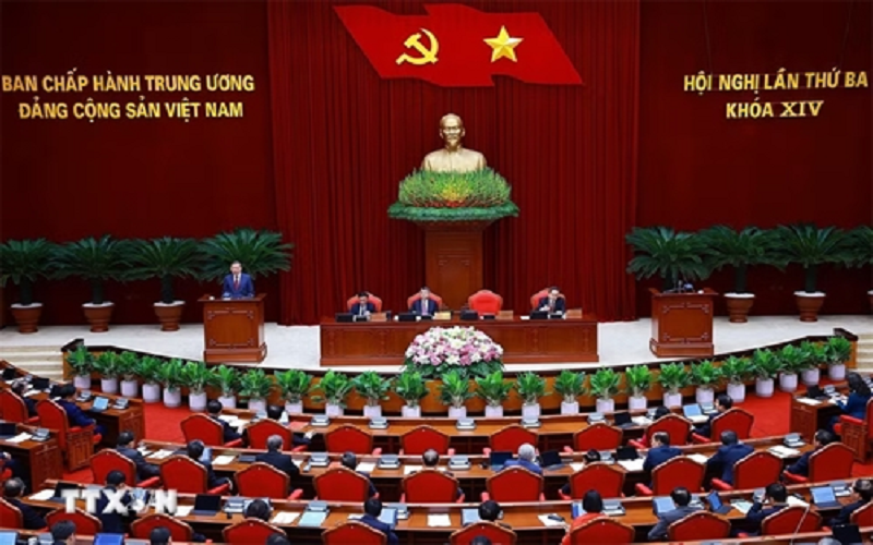 Khai mạc trọng thể Hội nghị lần thứ ba Ban Chấp hành Trung ương Đảng khóa XIV
