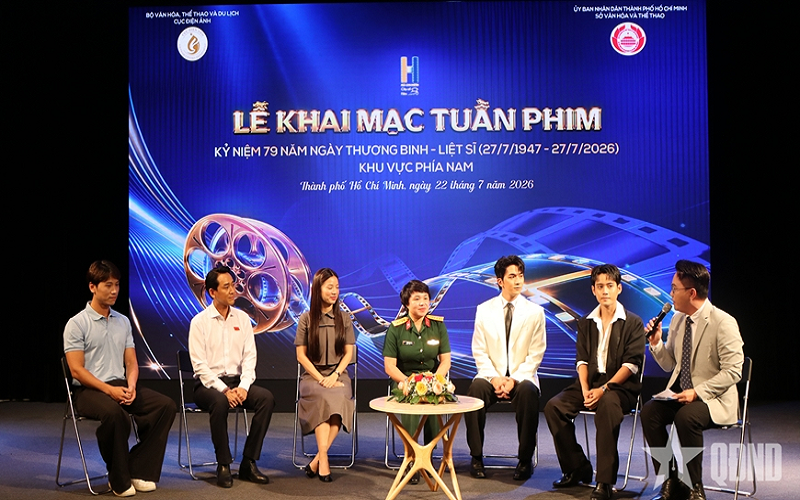 TP Hồ Chí Minh: Khai mạc Tuần phim kỷ niệm 79 năm Ngày Thương binh - Liệt sĩ