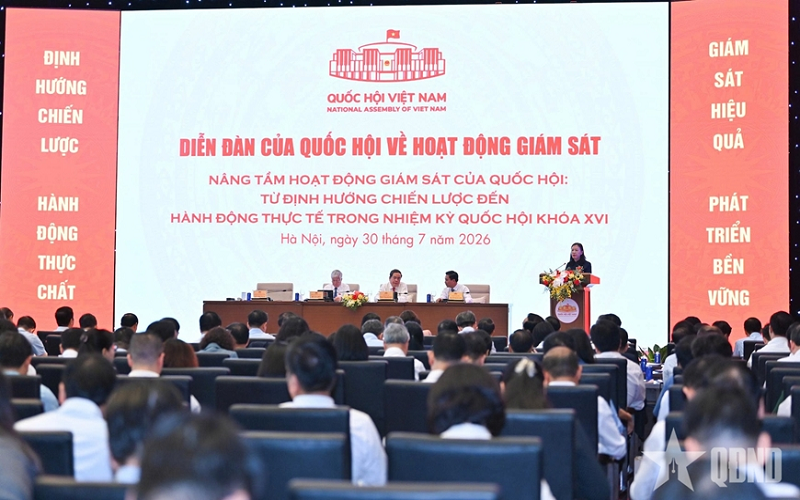 Đổi mới hoạt động giám sát của Quốc hội: Lấy hiệu quả thực tiễn làm thước đo