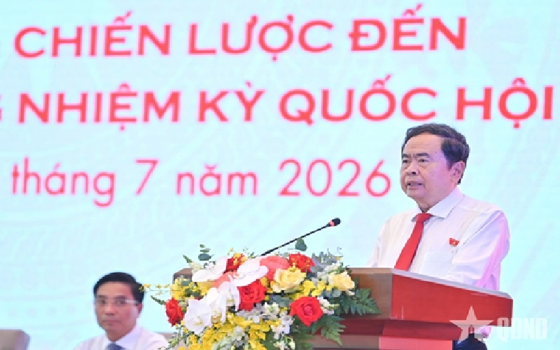 Chủ tịch Quốc hội Trần Thanh Mẫn chủ trì Diễn đàn của Quốc hội về hoạt động giám sát