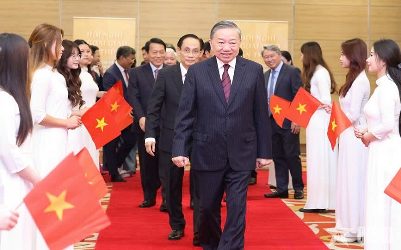 Tổng Bí thư, Chủ tịch nước Tô Lâm dự khai mạc Hội nghị Ngoại giao lần thứ 33