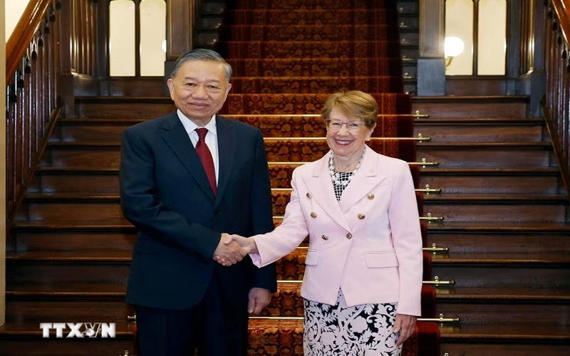 Tổng Bí thư, Chủ tịch nước Tô Lâm gặp Thống đốc bang New South Wales, Australia