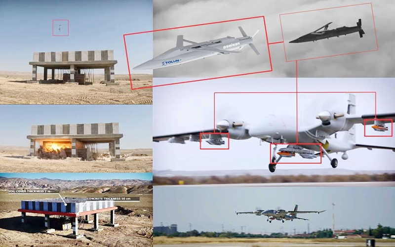 Quân sự thế giới hôm nay (10-8): UCAV Akinci có thể mang bom xuyên phá mới