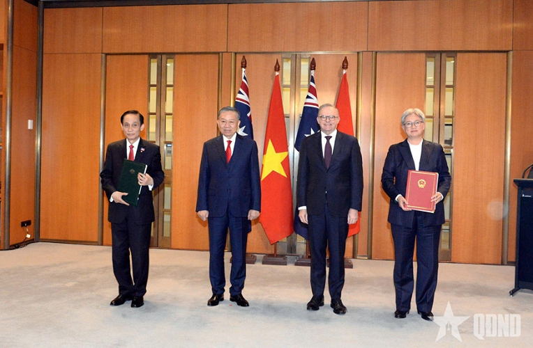 Tuyên bố chung về tăng cường kết nối khoa học, công nghệ và đổi mới sáng tạo giữa Việt Nam và Australia