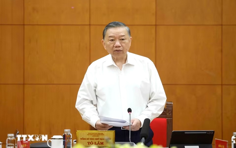 Tổng Bí thư, Chủ tịch nước Tô Lâm: Xác lập vững chắc nền nếp lãnh đạo gắn với mục tiêu, sản phẩm, kết quả và trách nhiệm