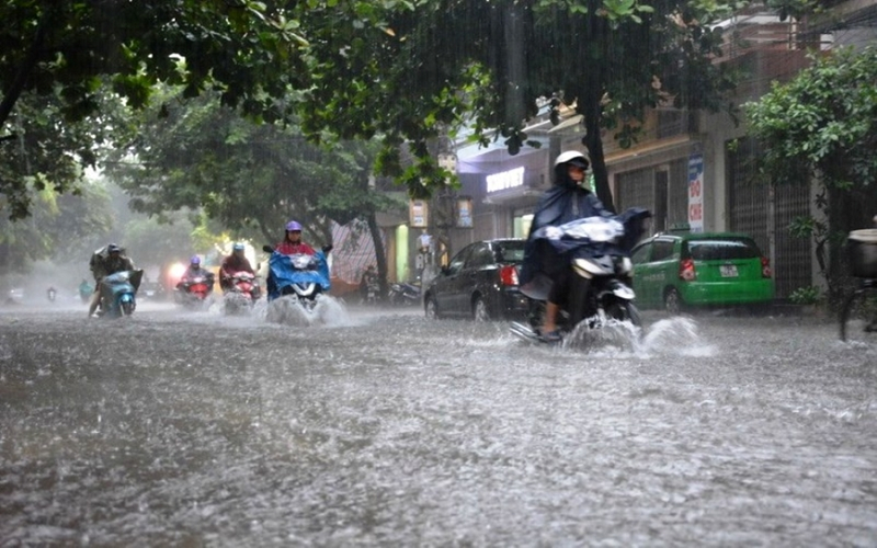 Thời tiết hôm nay (20-8): Bắc Bộ tiếp tục mưa dông