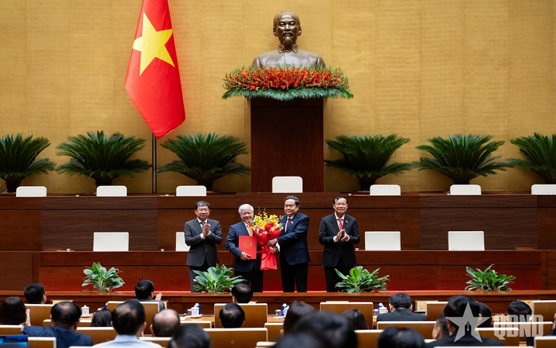 Chủ tịch Quốc hội Trần Thanh Mẫn chủ trì lễ công bố nghị quyết thành lập Tổ chức nghị sĩ hữu nghị Việt Nam