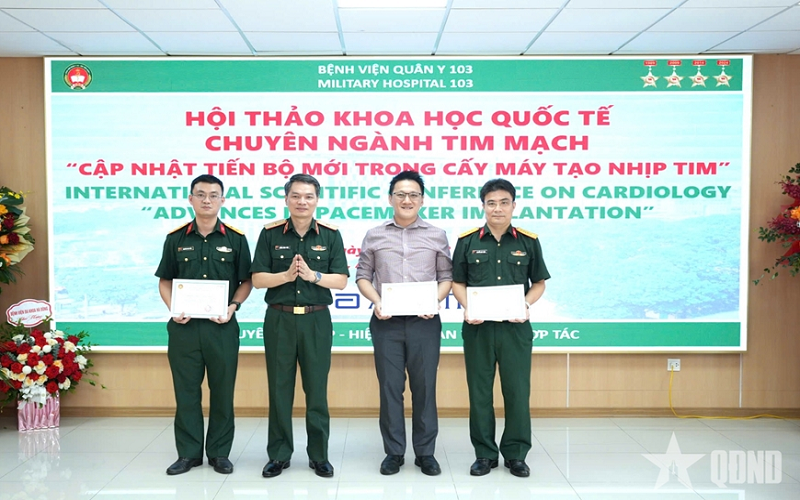 Bệnh viện Quân y 103 tổ chức hội thảo khoa học chuyên ngành tim mạch