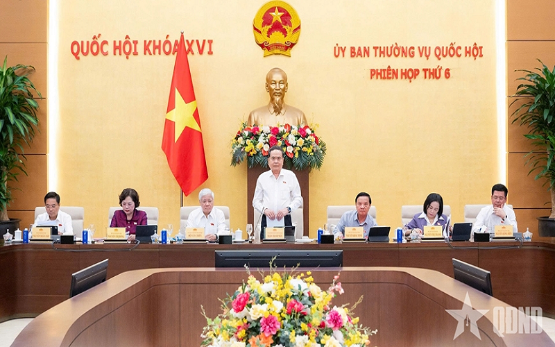 Ủy ban Thường vụ Quốc hội khai mạc Phiên họp thứ 6, xem xét 40 nội dung quan trọng
