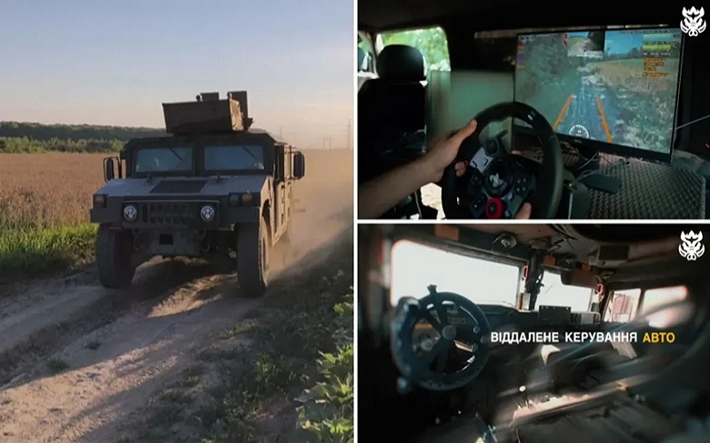 Quân sự thế giới hôm nay (2-9): Ukraine biến Humvee thành xe không người lái điều khiển qua vệ tinh