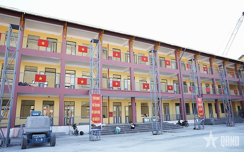 Xã biên giới Sơn Vĩ, tỉnh Tuyên Quang sẵn sàng cho năm học mới
