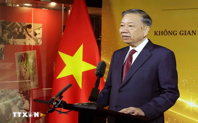 Tổng Bí thư, Chủ tịch nước Tô Lâm dự Chương trình khai trương Không gian Di sản và Kết nối văn hóa Việt - Nga