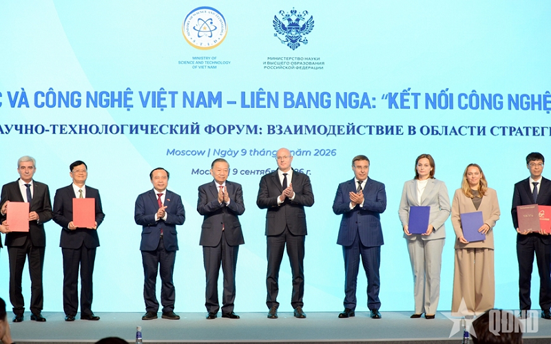 Tổng Bí thư, Chủ tịch nước Tô Lâm: Đưa khoa học công nghệ trở thành một động lực mới của quan hệ Việt Nam - Liên bang Nga