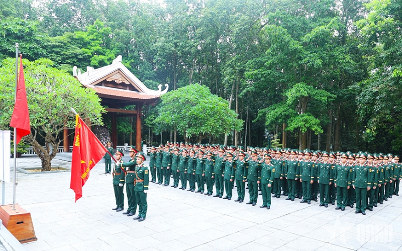 Học viên Học viện Hậu cần hứa quyết tâm hoàn thành xuất sắc nhiệm vụ khóa học