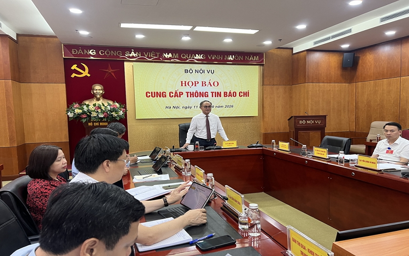 Họp báo Bộ Nội vụ: Chủ động khắc phục, xử lý kịp thời trong rà soát thực hiện Nghị định 178/2024/NĐ-CP