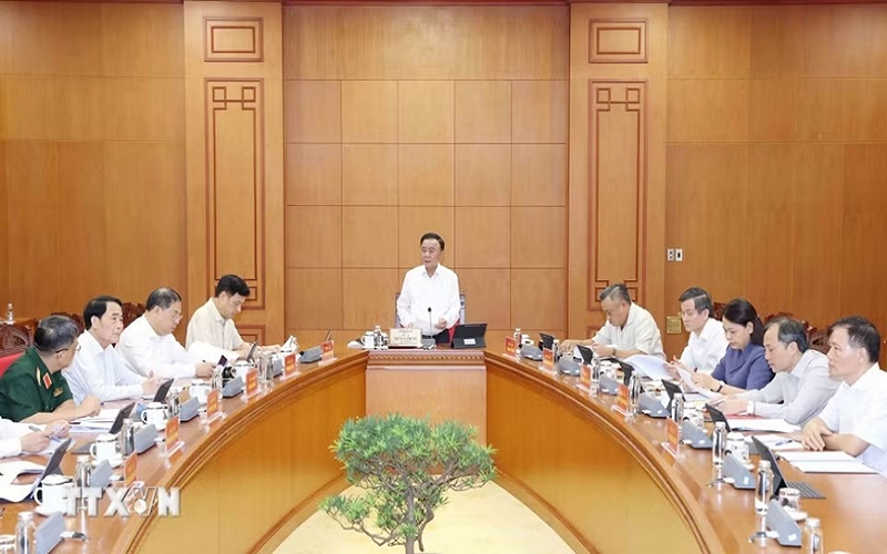 Thường trực Ban Bí thư Trần Cẩm Tú: Bảo đảm tiến độ, chất lượng Đề cương tổng kết 40 năm thực hiện Cương lĩnh