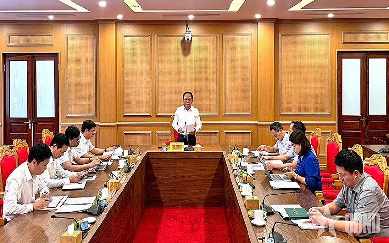 Thông qua kết quả kiểm tra, giám sát đối với Ban Thường vụ Tỉnh ủy Cao Bằng