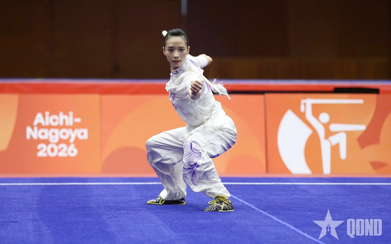 ASIAD 20: Wushu Việt Nam giành huy chương đầu tiên